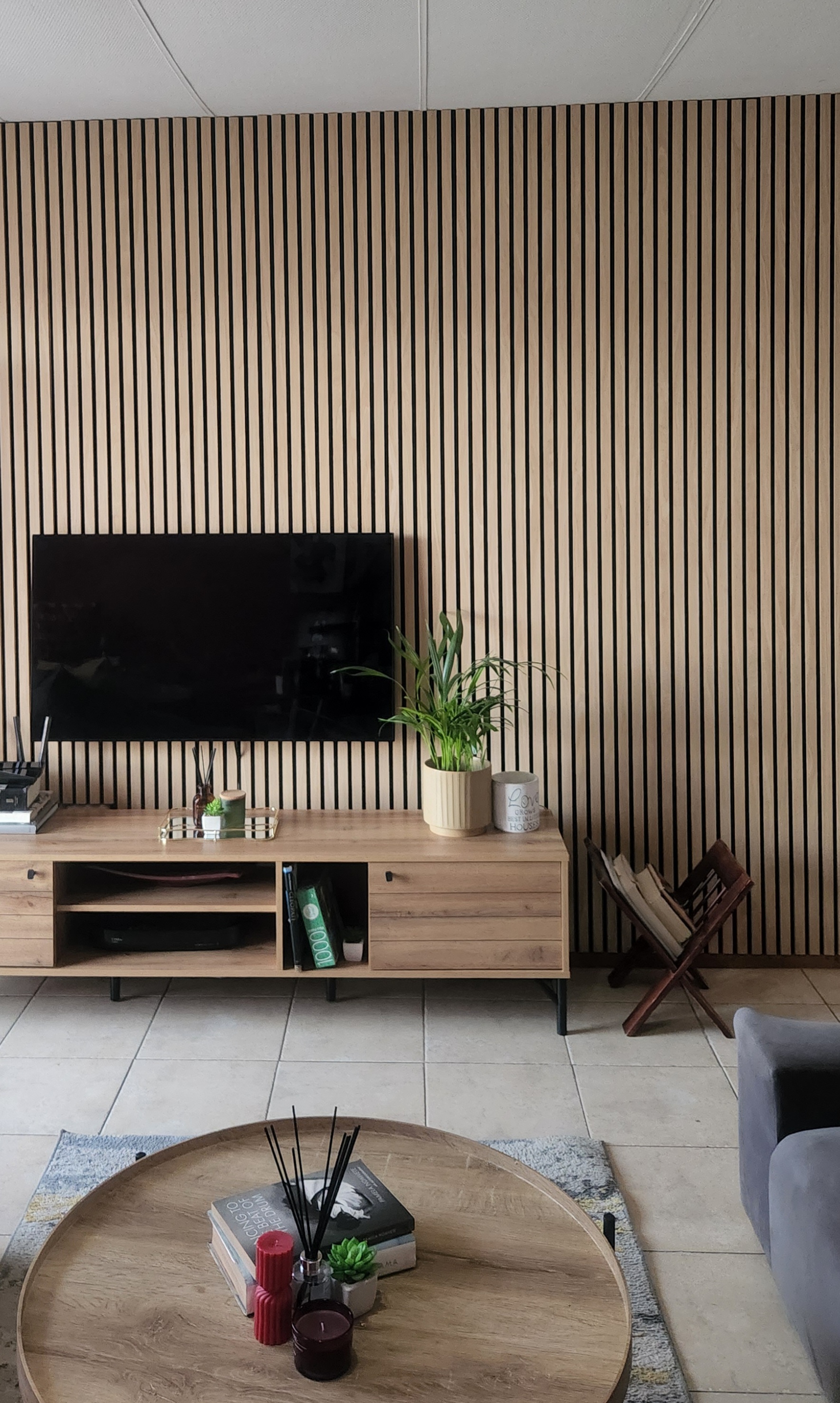 Fluted Panels Installation
